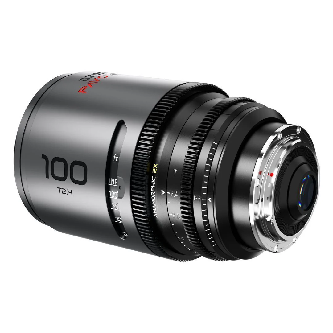 DZOFilm Pavo 2x Anamorphic T2.1 and T2.4 3-Lens Set with Neutral Coating (Space Gray and Black) - Image 7