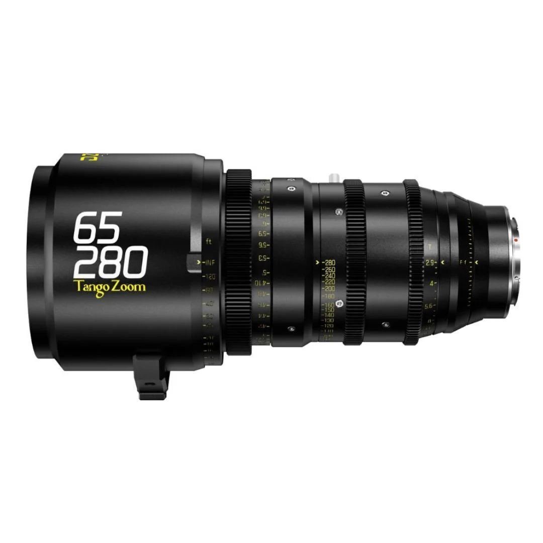 DZOFilm Tango 65 to 280mm T2.9 S35 Zoom Lens with 16-Blade Aperture, PL and EF Mount (Black) - Image 2