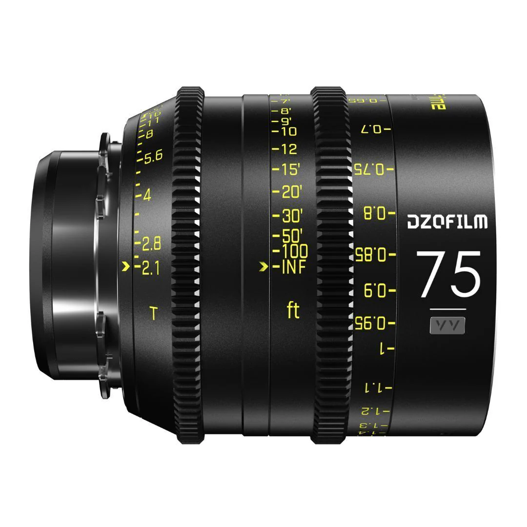 DZOFilm VESPID 75mm T2.1 Lens for Soft and Natural Bokeh (PL Mount) - Image 2