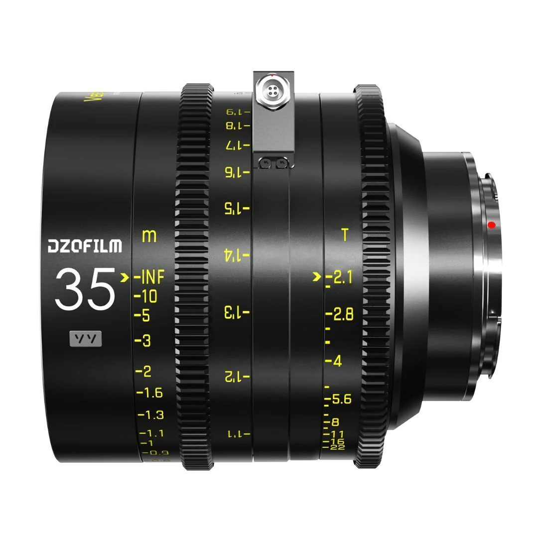 DZOFilm VESPID Cyber Full Frame 35mm T2.1 Prime Lens with Real-Time Transmission (PL and EF Mounts) - Image 4
