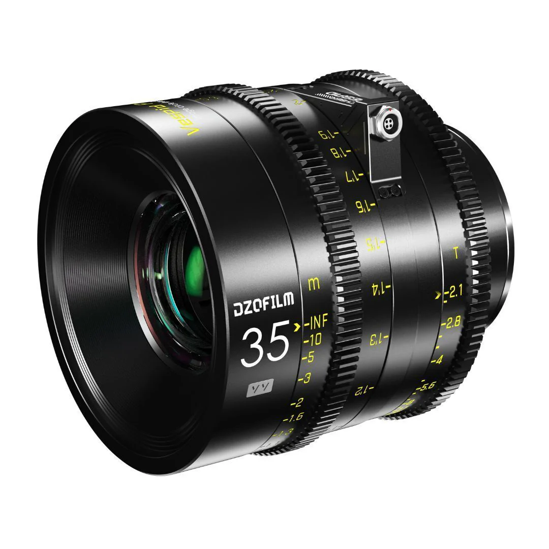 DZOFilm VESPID Cyber Full Frame 35mm T2.1 Prime Lens with Real-Time Transmission (PL and EF Mounts) - Image 5