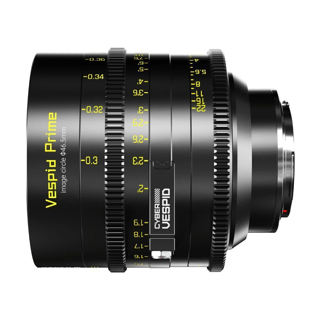 DZOFilm VESPID Cyber Full Frame 35mm T2.1 Prime Lens with Real-Time Transmission (PL and EF Mounts) - Image 6