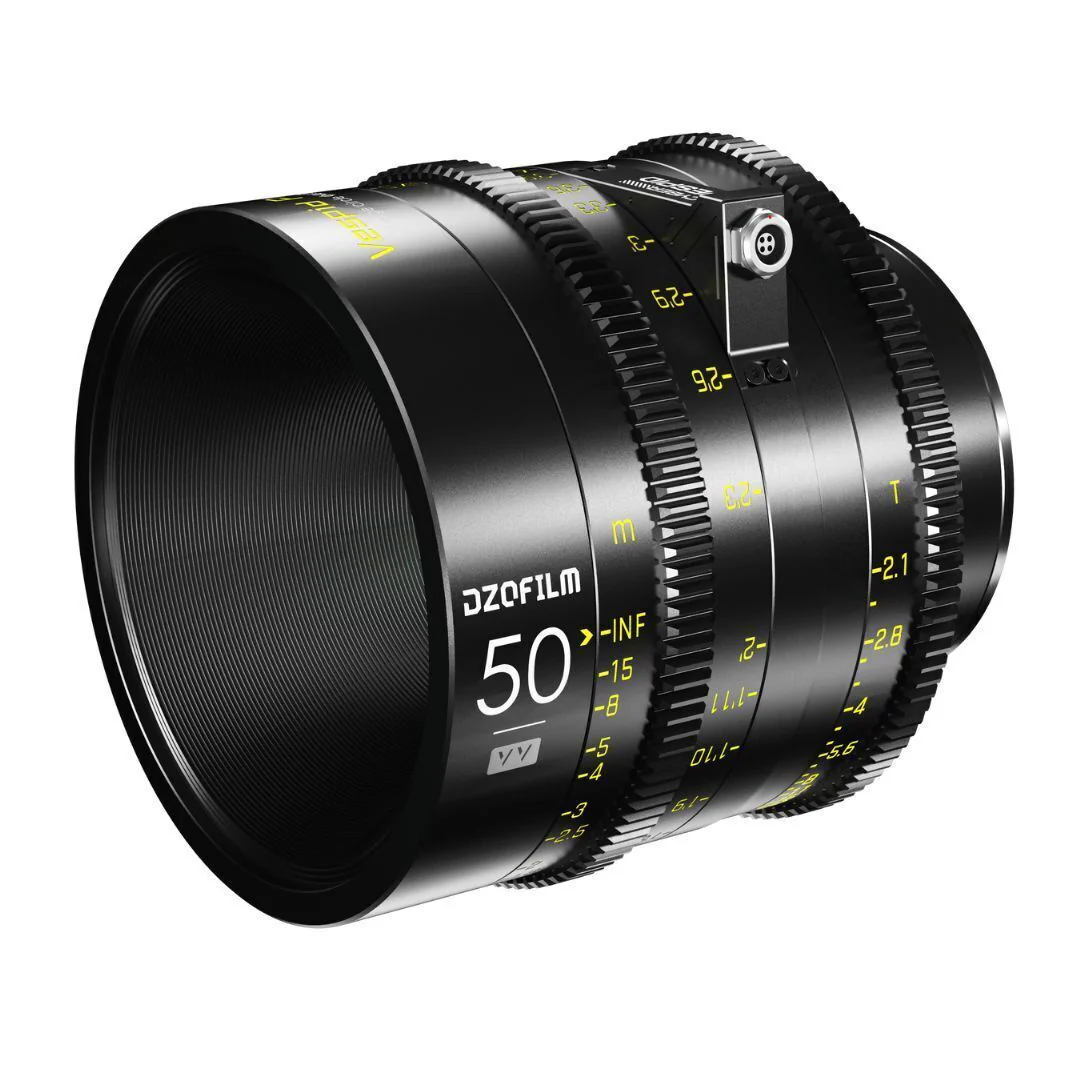 DZOFilm VESPID Cyber Full Frame 50mm T2.1 Prime Lens with Real-Time Transmission (PL and EF Mounts) - Image 2