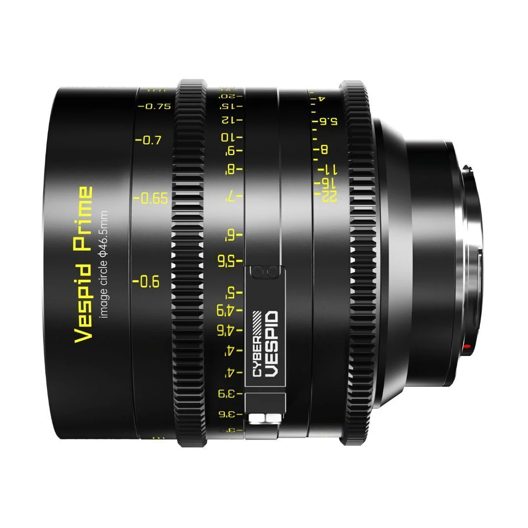 DZOFilm VESPID Cyber Full Frame 75mm T2.1 Prime Lens with Real-Time Transmission (PL and EF Mounts) - Image 6
