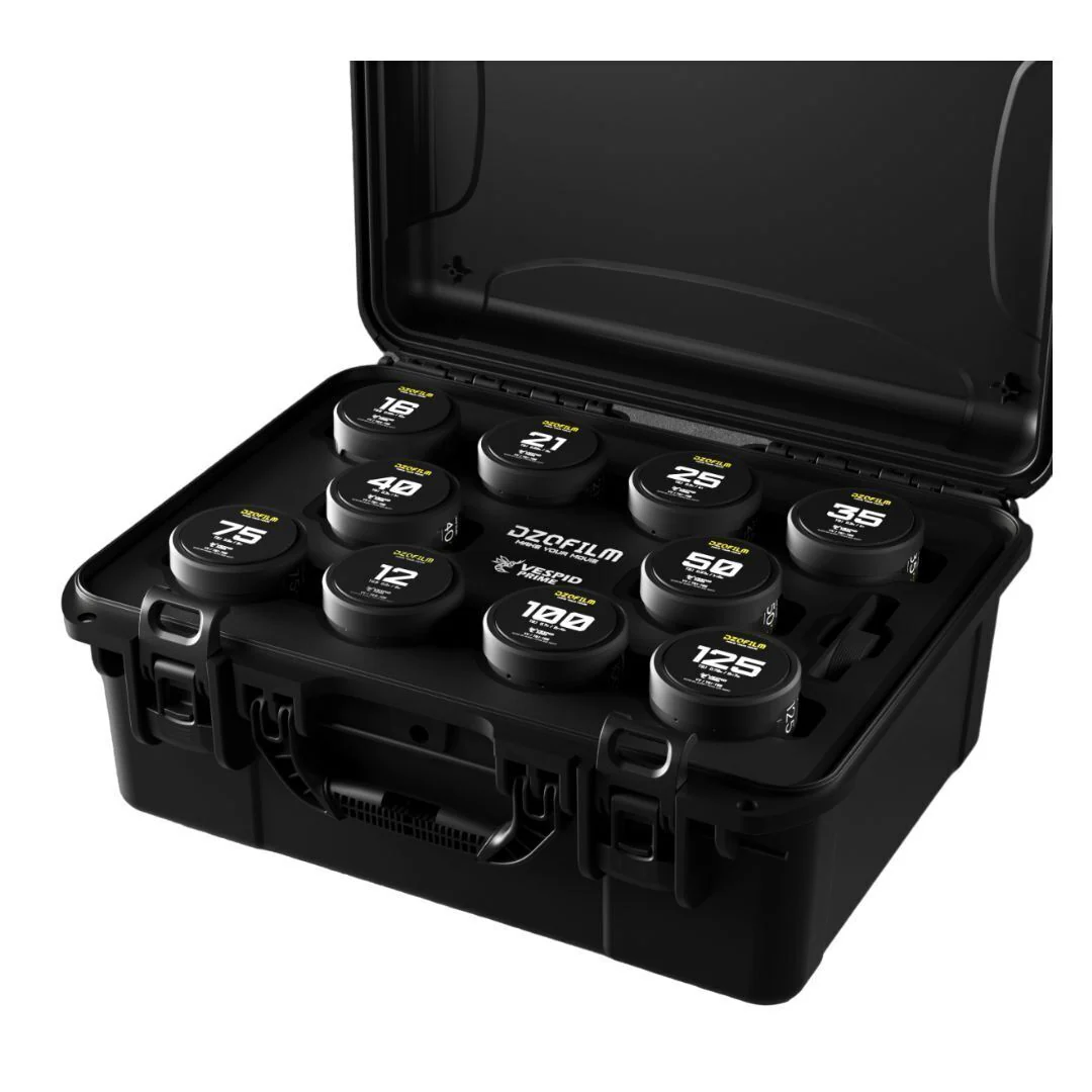 DZOFilm VESPID Prime Cine 10-Lens Kit with 270 Degrees Focus Rotation (ARRI PL and Canon EF Mounts) - Image 5
