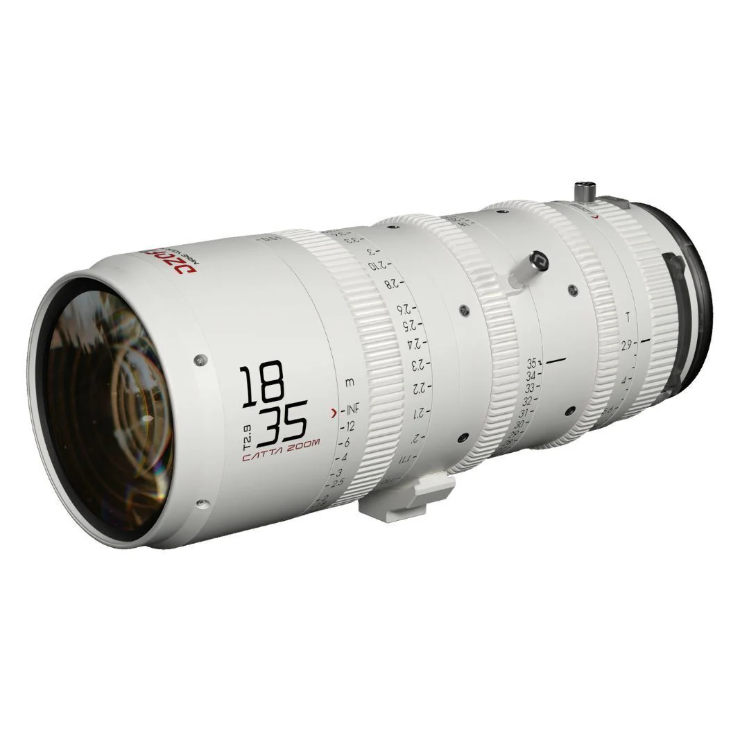 DZOFilm Catta FF 18 to 35mm and 35 to 80mm T2.9 Cine Zoom 2-Lens Bundle for Sony E Camera (White) - Image 2