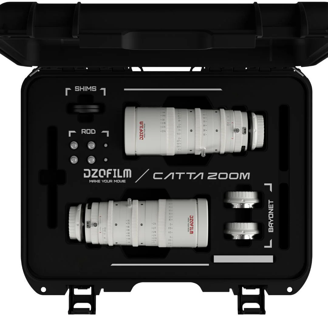 DZOFilm Catta FF 18 to 35mm and 35 to 80mm T2.9 Cine Zoom 2-Lens Bundle for Sony E Camera (White) - Image 4