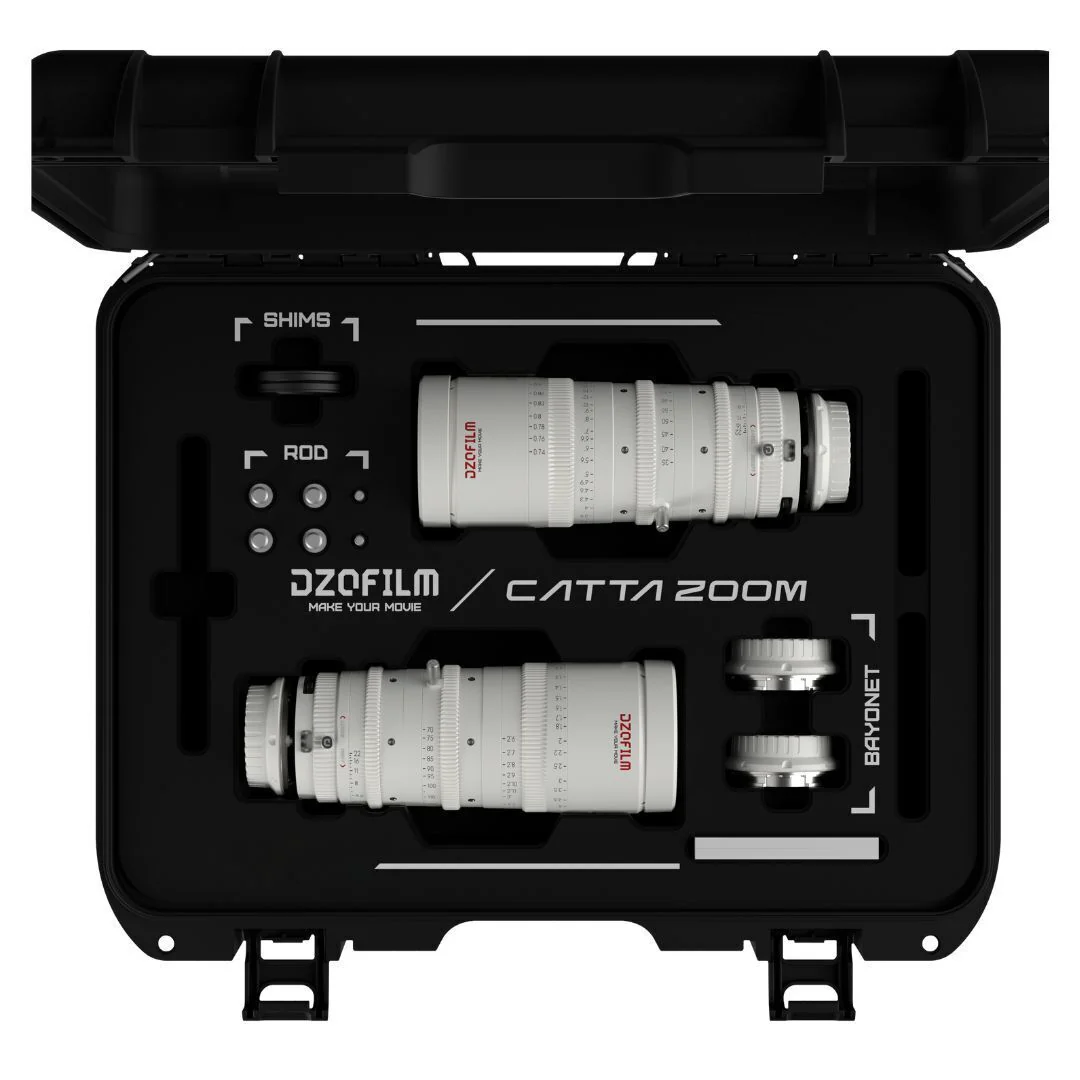 DZOFilm Catta FF 18 to 35mm and 70 to 135mm T2.9 Cine Zoom 2-Lens Bundle for Sony E Camera (White) - Image 4