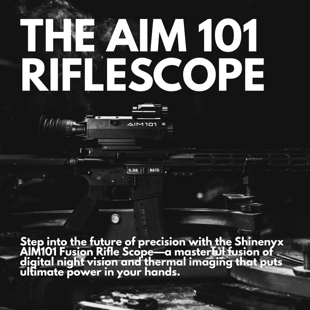 Shinenyx AIM 101 Fusion Riflescope with Night Vision and Thermal Imaging Scope - Image 3