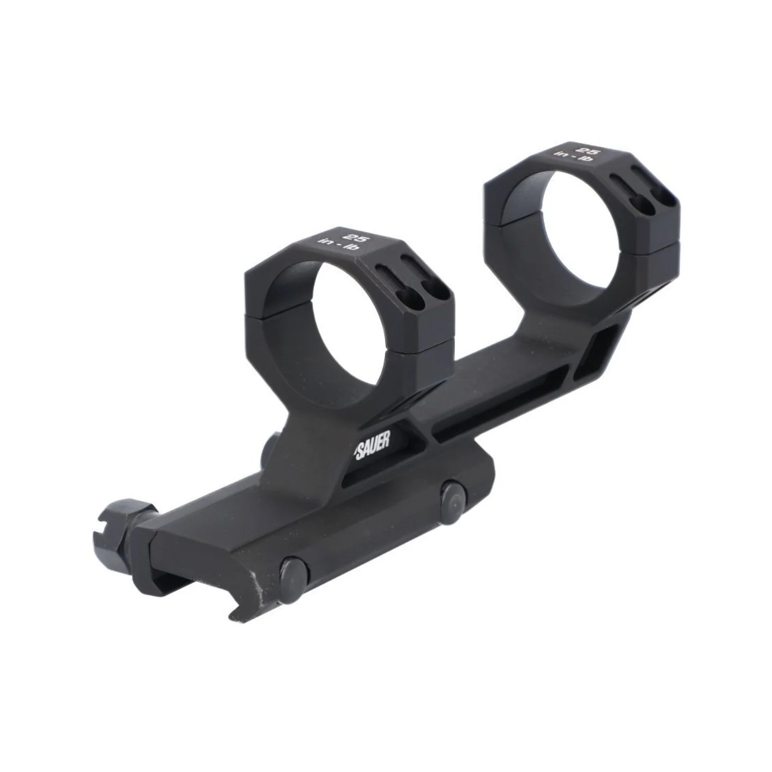 Sig Sauer Alpha MSR 30mm Scope Mount - 7075-T6, Epoxy Powder-Coated (Black) - Image 2