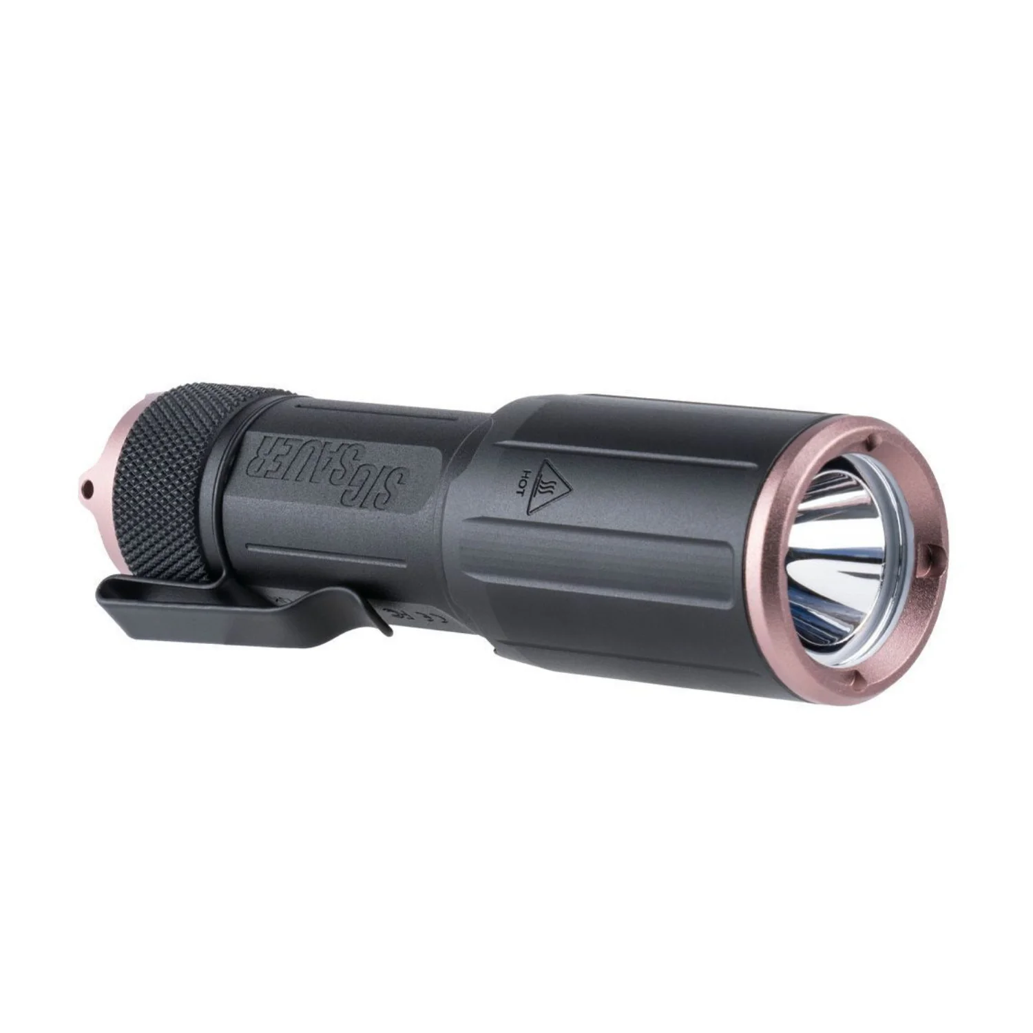 Sig Sauer Foxtrot-EDC Waterproof Rechargeable Compact Flashlight (Black/Rose) - Image 3