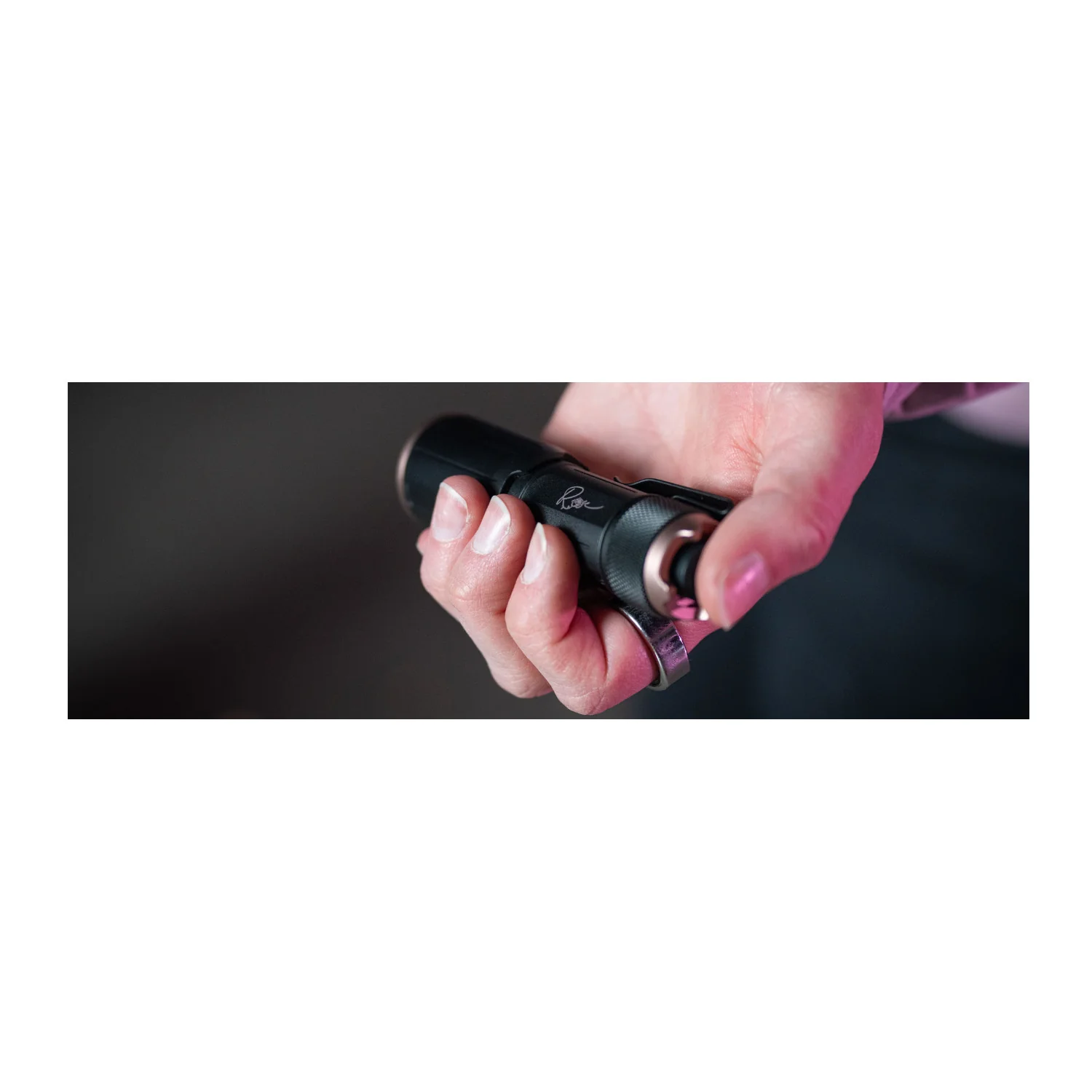 Sig Sauer Foxtrot-EDC Waterproof Rechargeable Compact Flashlight (Black/Rose) - Image 8