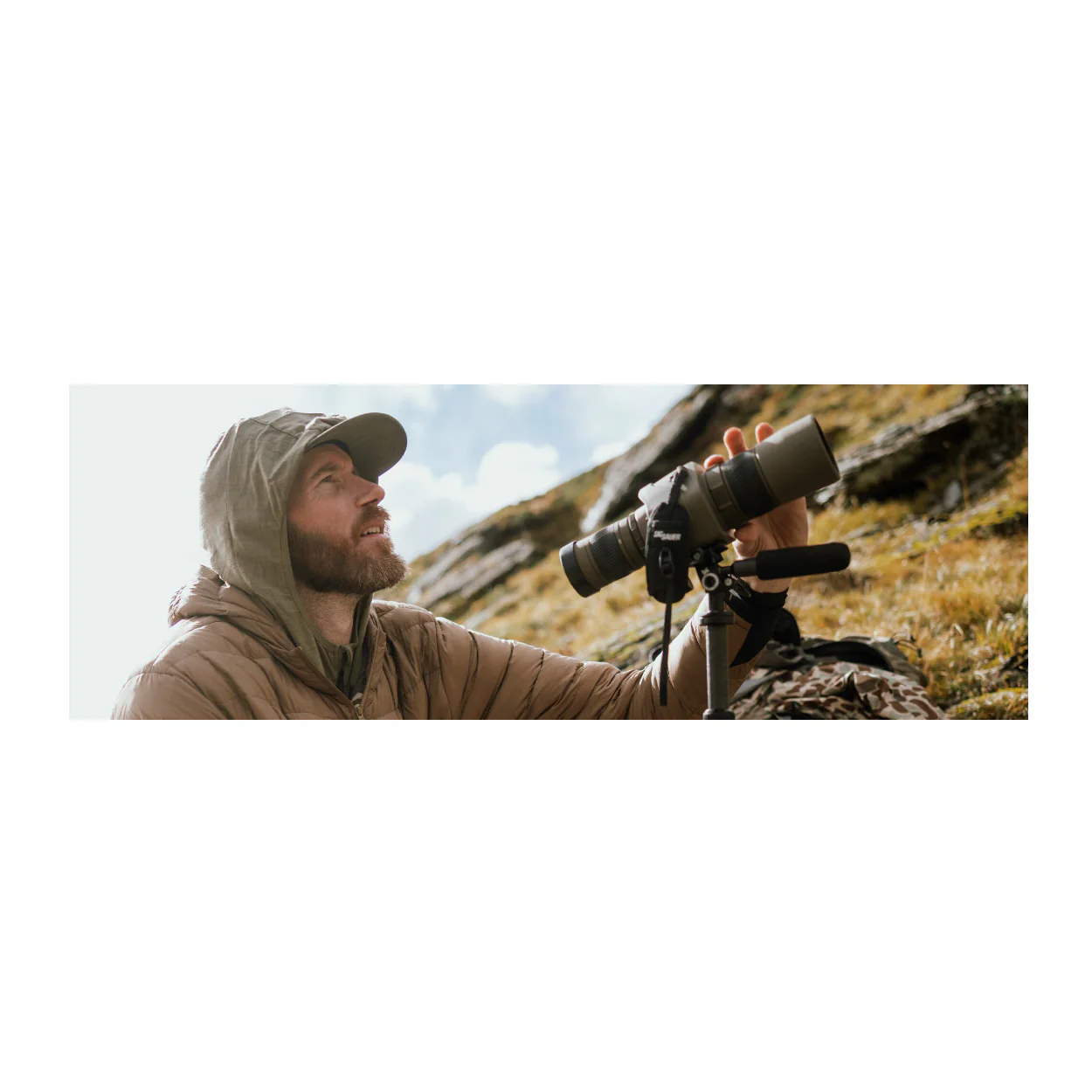 Sig Sauer OSCAR6 HDX PRO OIS 16-32x60mm Spotting Scope (Flat Dark Earth) - Image 8