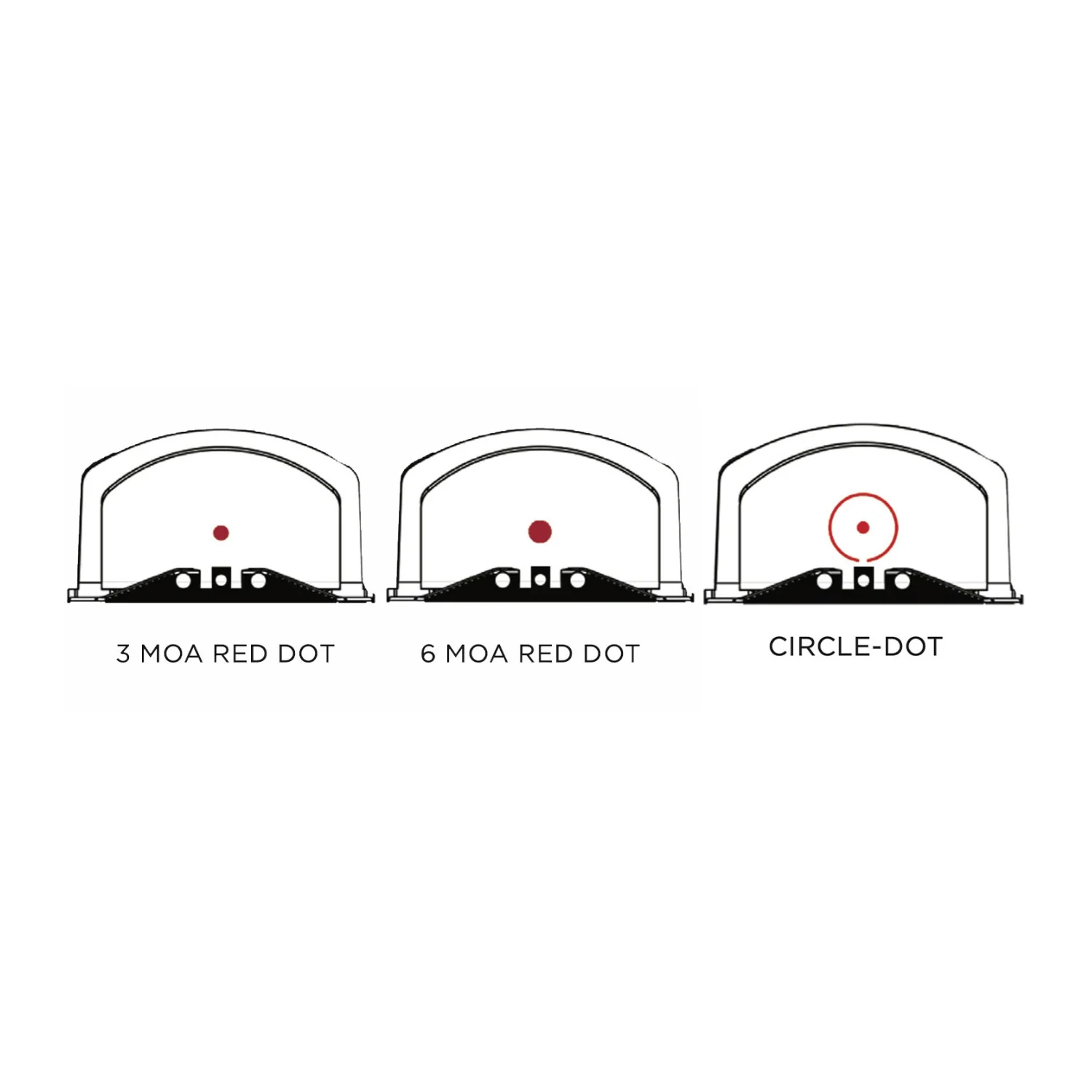 SIG SAUER ROMEO2 1x30mm Red Dot 7075 Aluminum Reflex Sight with 3 MOA Reticle - Image 7