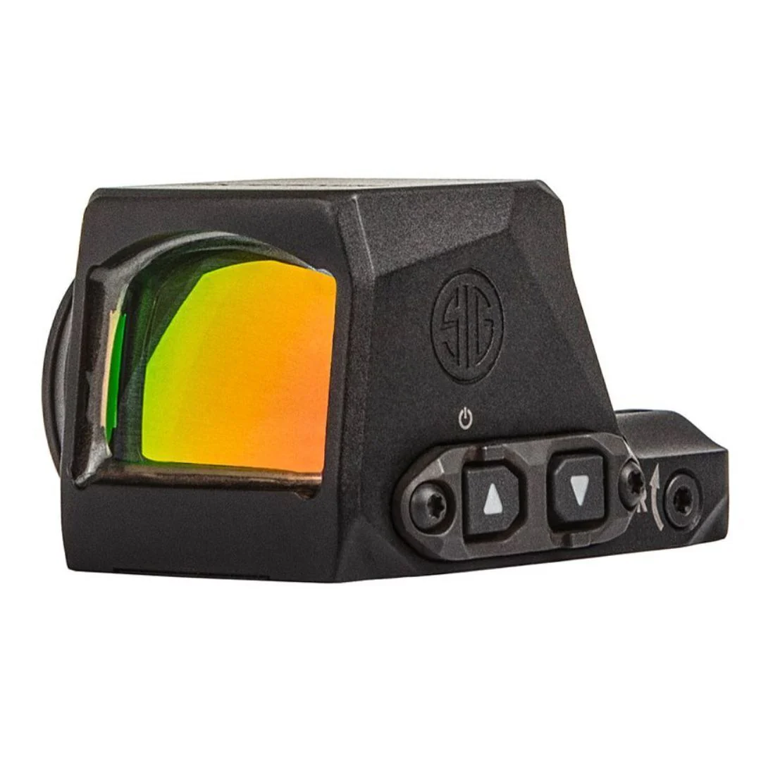 SIG SAUER ROMEO-X Pistol-Mounted Red Dot Sight with 2 MOA Dot and 32 MOA Circle Reticle (Black)
