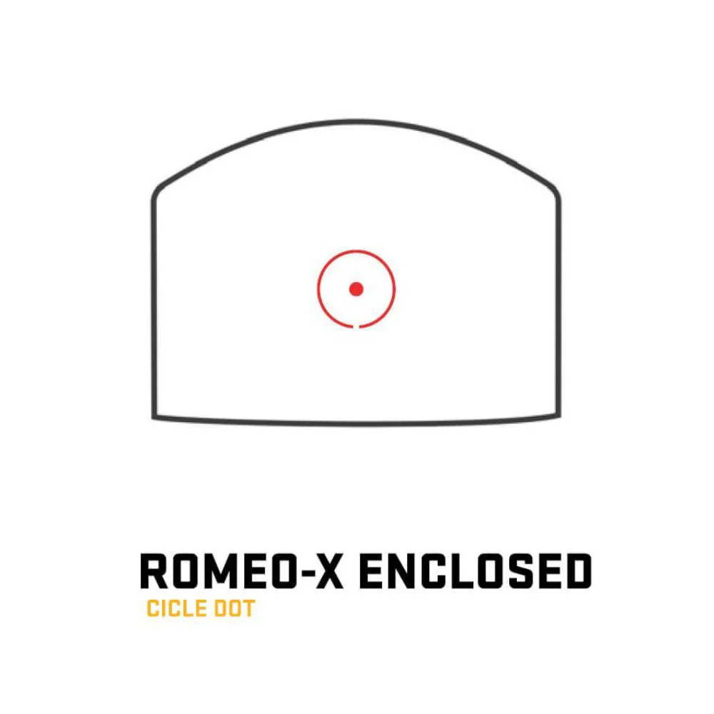 SIG SAUER Romeo-X Enclosed PRO Red Dot Sight, Circle Dot - Image 2