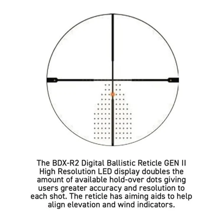 SIG SAUER SIERRA6BDX 5-30x56mm 34mm Riflescope with BDX 2.0 Technology (Black) - Image 3
