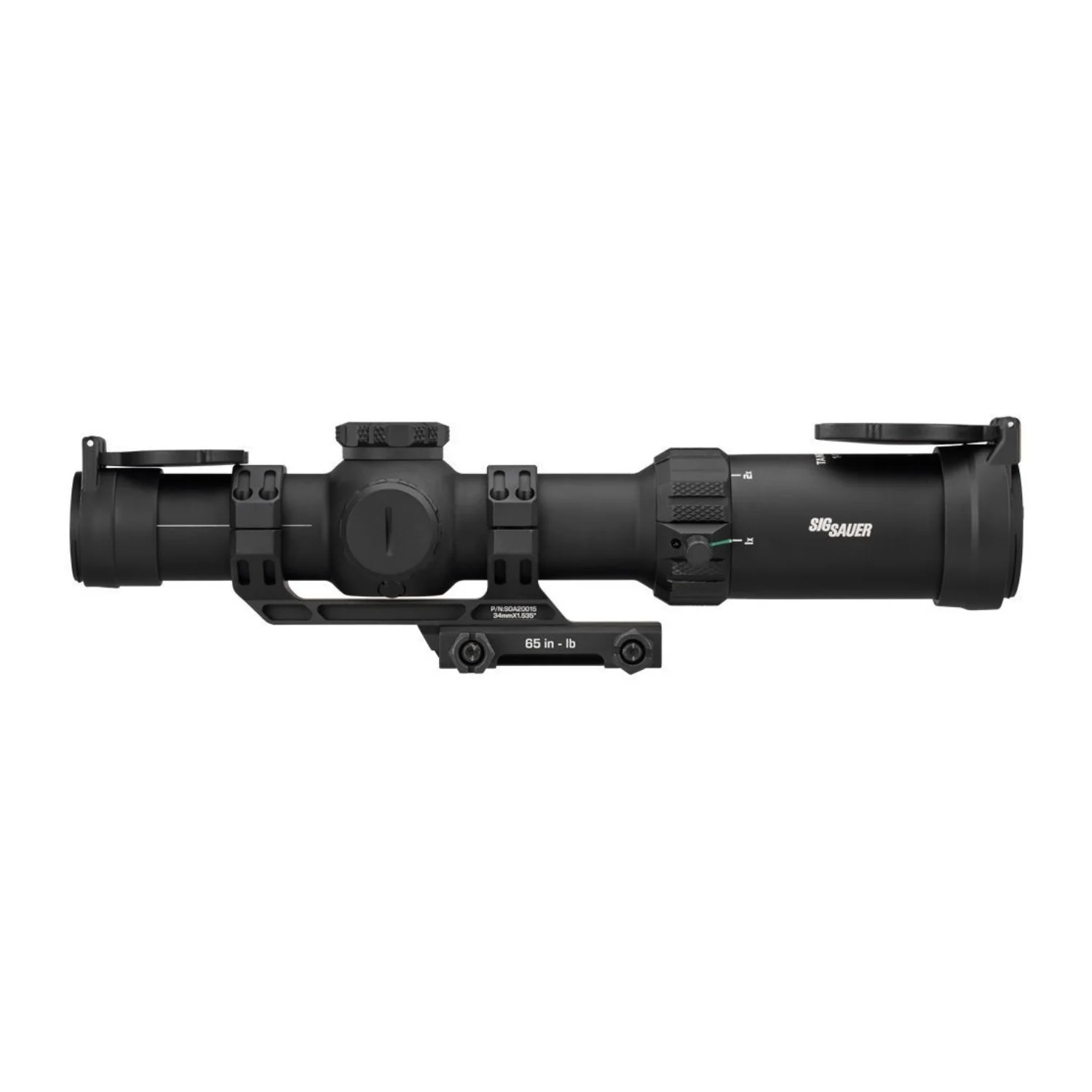 SIG SAUER Tango-MSR LPVO 1-10x26mm 34mm FFP Riflescope (Black) - Image 3
