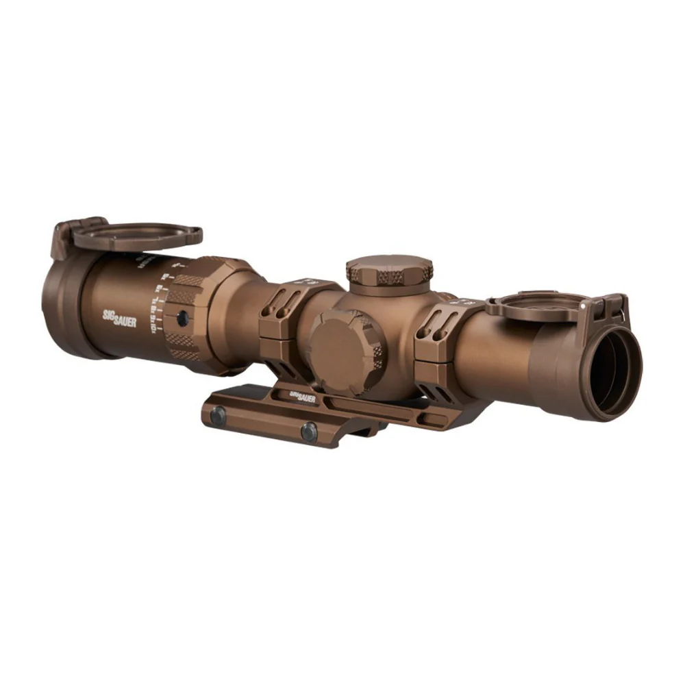 Sig Sauer Tango-MSR LPVO 1-10X28mm 34mm F2/SFP MSR BDC-10 Gun Scope (Coyote Tan) - Image 2