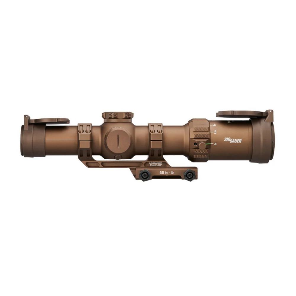 Sig Sauer Tango-MSR LPVO 1-10X28mm 34mm F2/SFP MSR BDC-10 Gun Scope (Coyote Tan) - Image 3