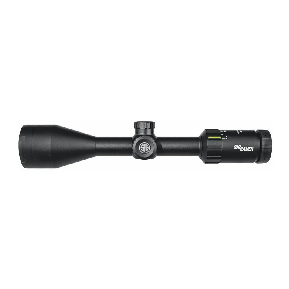 Sig Sauer WHISKEY3 4-12 X 40mm Riflescope (BDC-1 QuadPlex Reticle, Black)