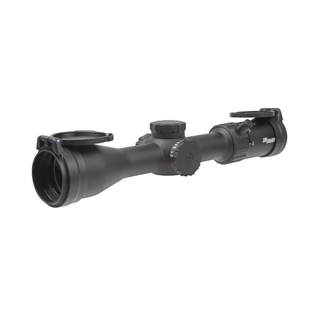 Sig Sauer Whiskey4 3-12x44 Riflescope with SFP Reticle and 30mm Tube (Black)