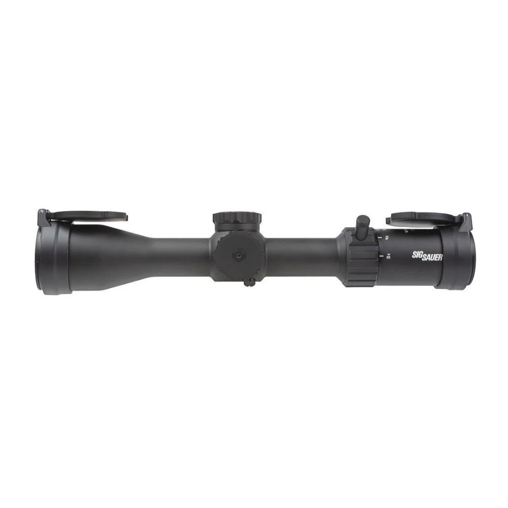 Sig Sauer Whiskey4 3-12x44 Riflescope with SFP Reticle and 30mm Tube (Black) - Image 3