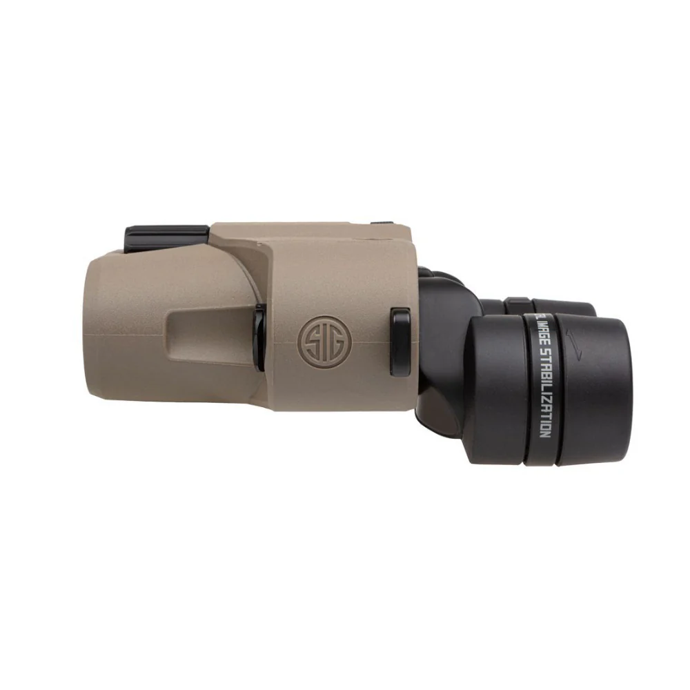 SIG SAUER ZULU6 HDX 10x Binoculars with OIS Image Stabilization (FDE) - Image 2