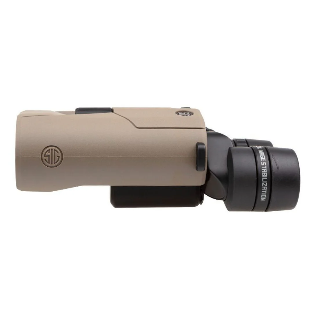 SIG SAUER Zulu6 HDX OIS 12X42mm Waterproof Fog-Proof Portable Roof Prism Binocular (Flat Dark Earth) - Image 2