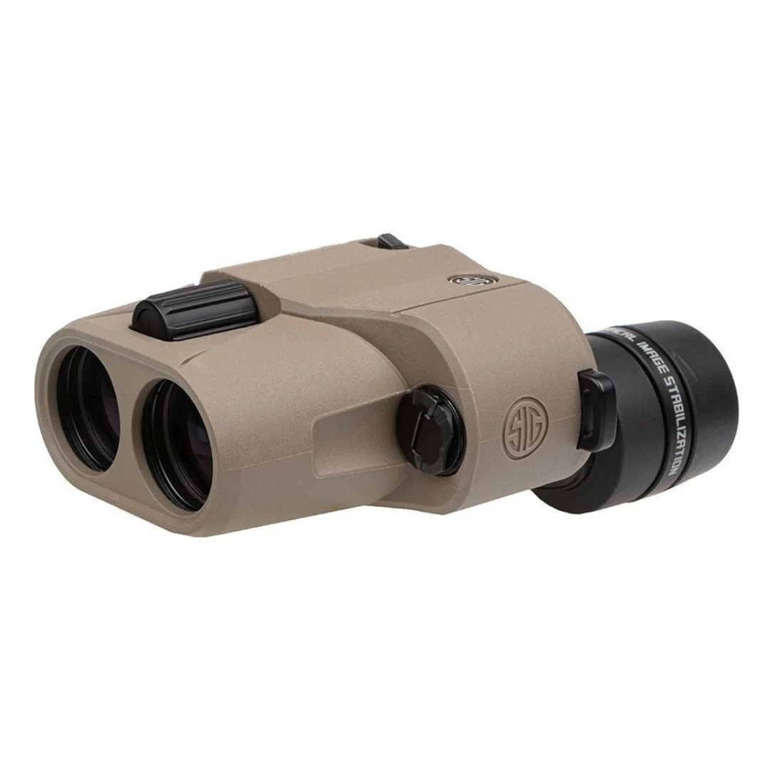 SIG SAUER Zulu6 HDX OIS 12X42mm Waterproof Fog-Proof Portable Roof Prism Binocular (Flat Dark Earth) - Image 4