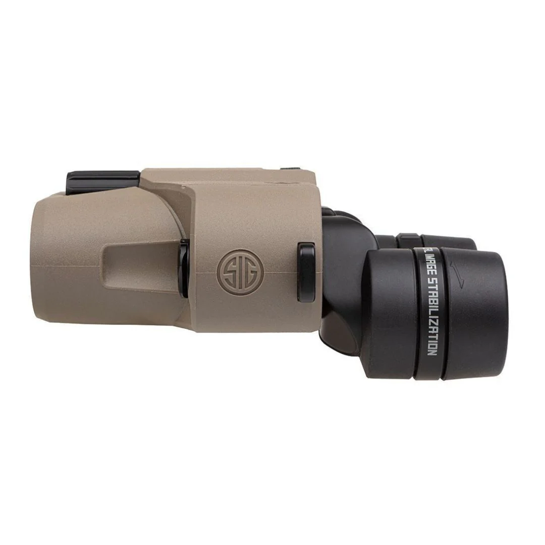 SIG SAUER Zulu6 HDX OIS 12X42mm Waterproof Fog-Proof Portable Roof Prism Binocular (Flat Dark Earth) - Image 5