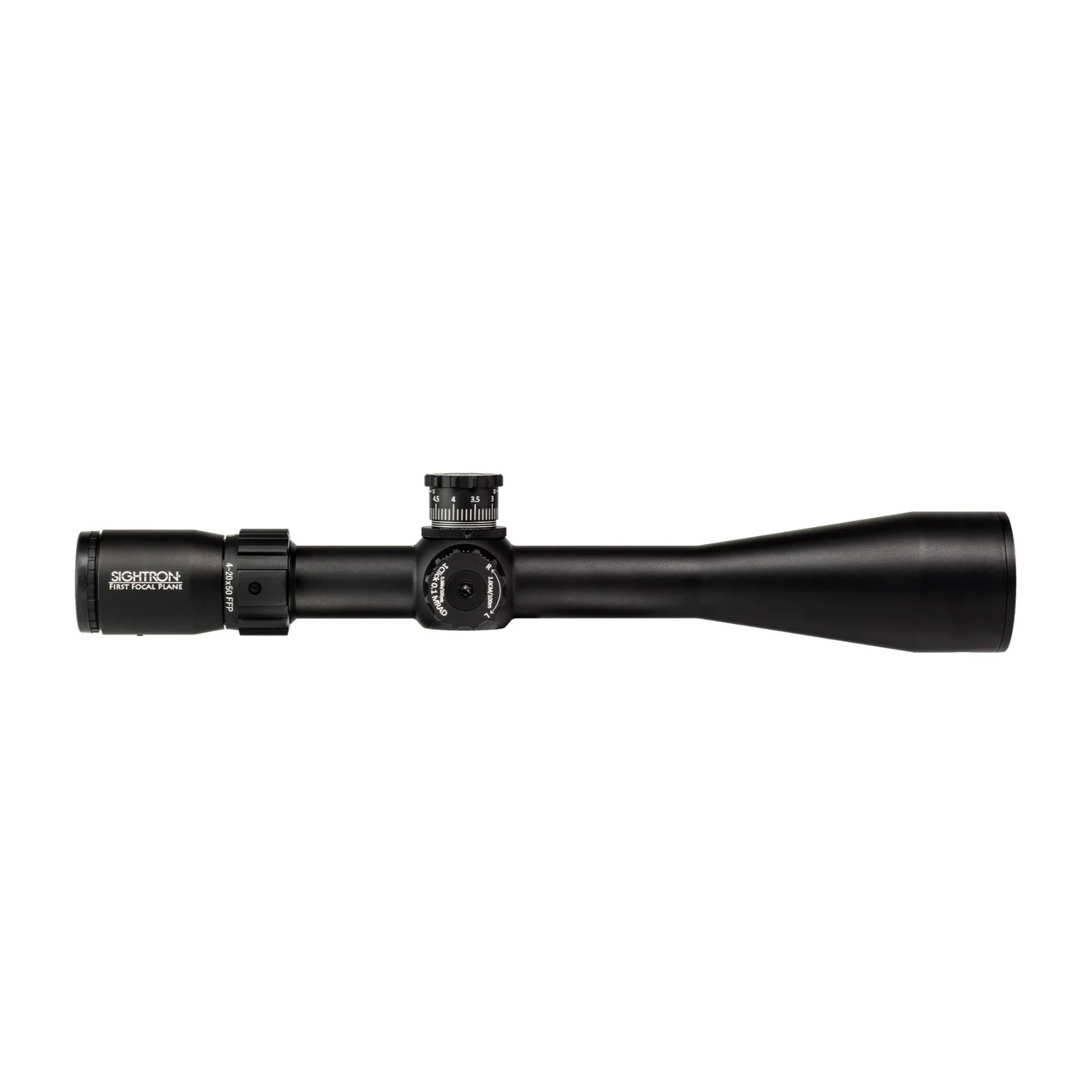 Sightron S-TAC 4-20x50 30mm Zero Stop Waterproof and Fogproof Riflescope with MOA-3 Reticle (Black) - Image 3