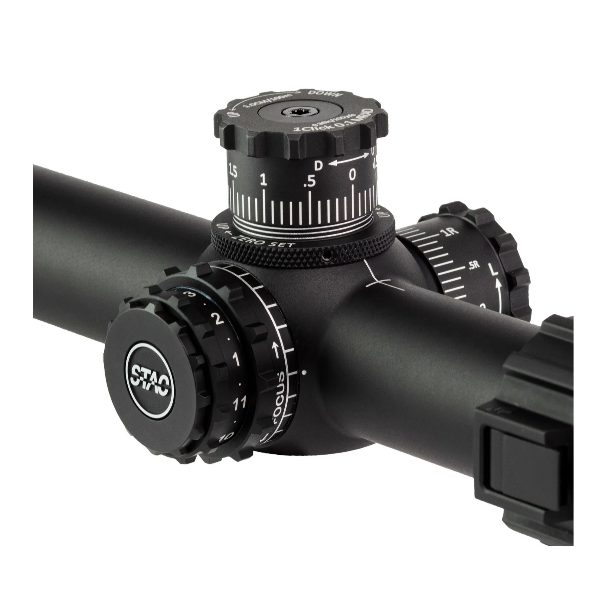 Sightron S-TAC 4-20x50 30mm Zero Stop Waterproof and Fogproof Riflescope with MOA-3 Reticle (Black) - Image 5