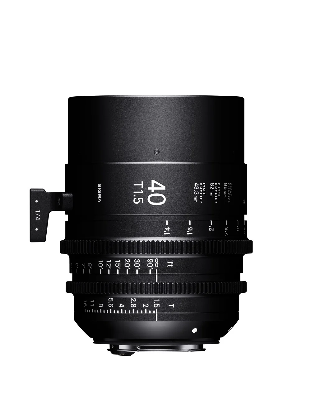 Sigma 40mm T1.5 FF High-Speed Prime Lens for PL Mount