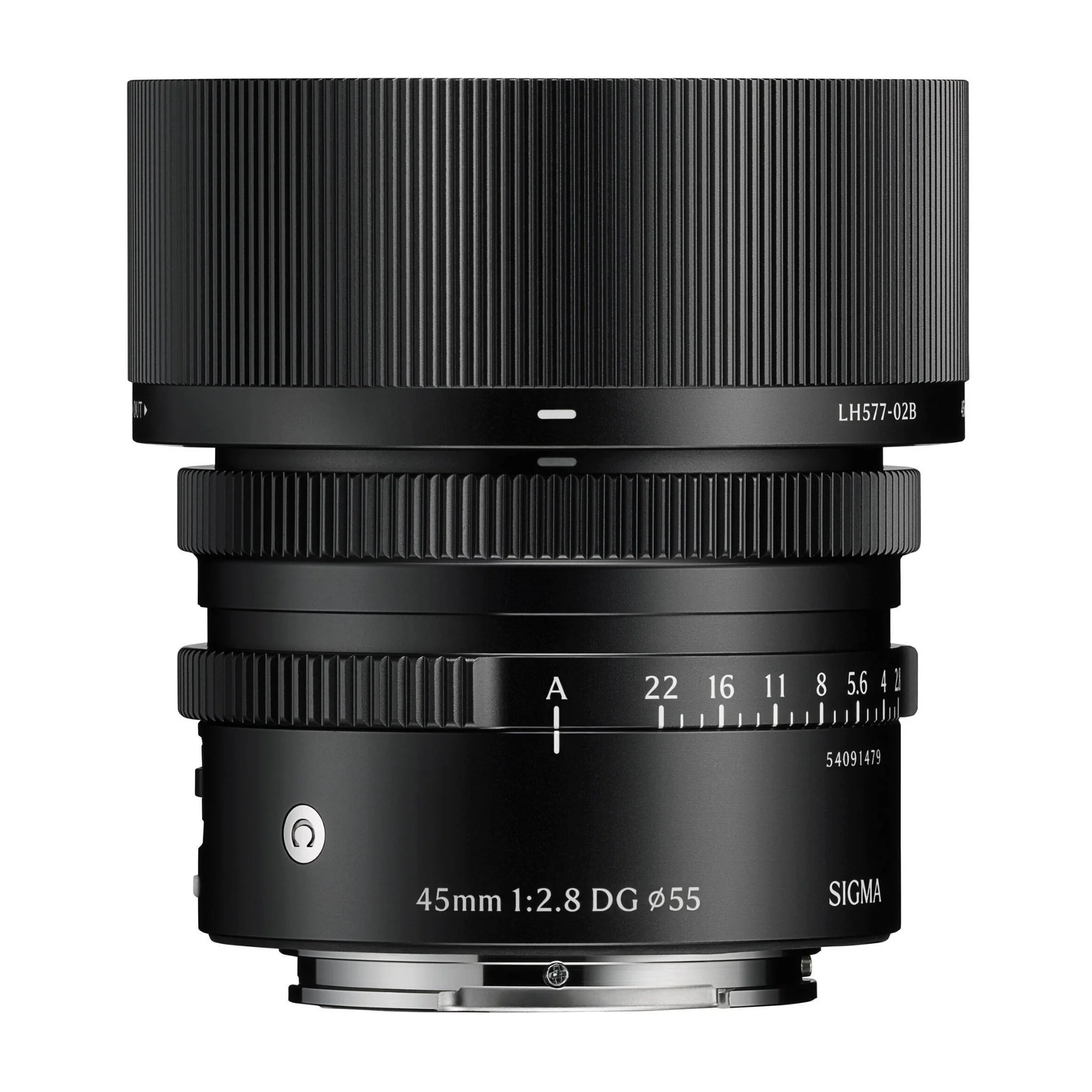 Sigma 45mm F2.8 DG Full-Frame Contemporary Lens with Metal Bayonet Hood (Black, Sony E Mount)