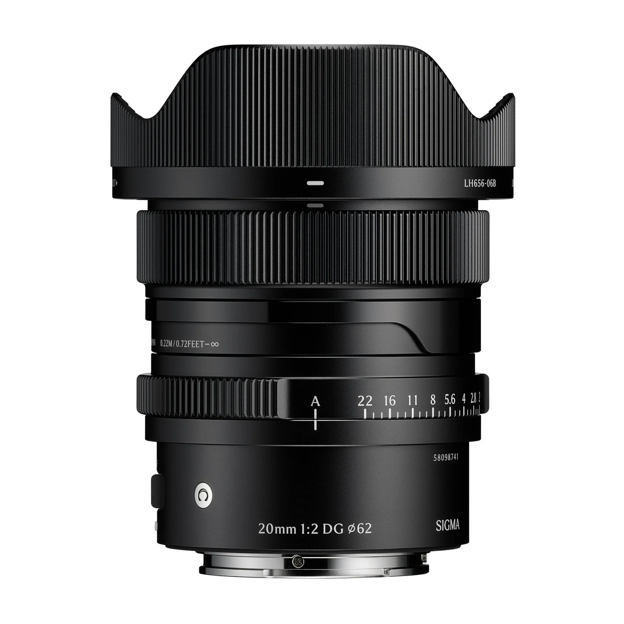 Sigma 20mm F2 DG Full-Frame Contemporary Lens with Manual Aperture Ring (Black, Sony E Mount)