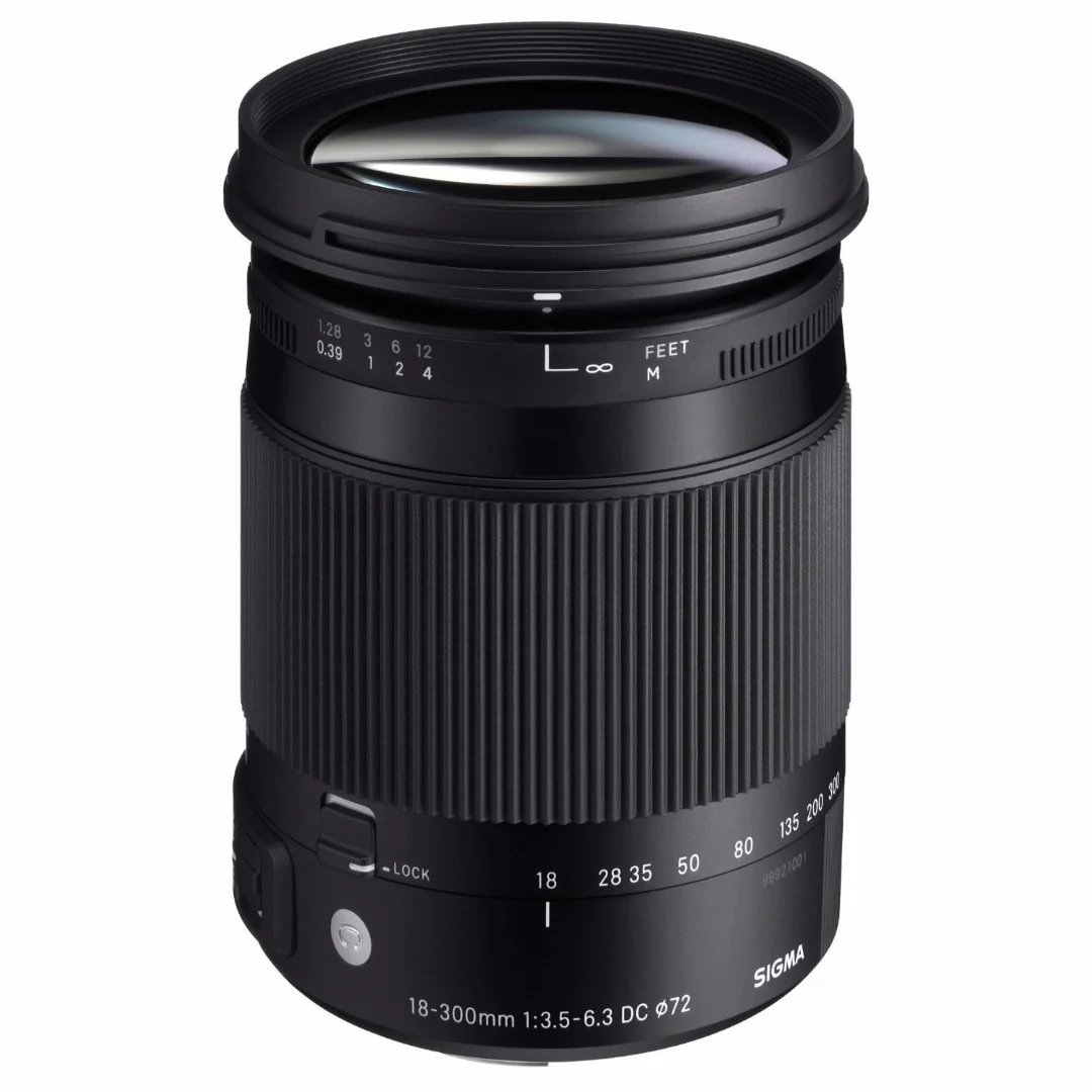 Sigma 18-300mm F3.5-6.3 DC Macro OS HSM For Nikon with Deluxe Accessory Bundle - Image 2