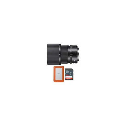 Sigma 90mm F2.8 DG DN Contemporary Lens for Sony E-Mount with 1 TB Hard Drive and Memory Card - Image 3