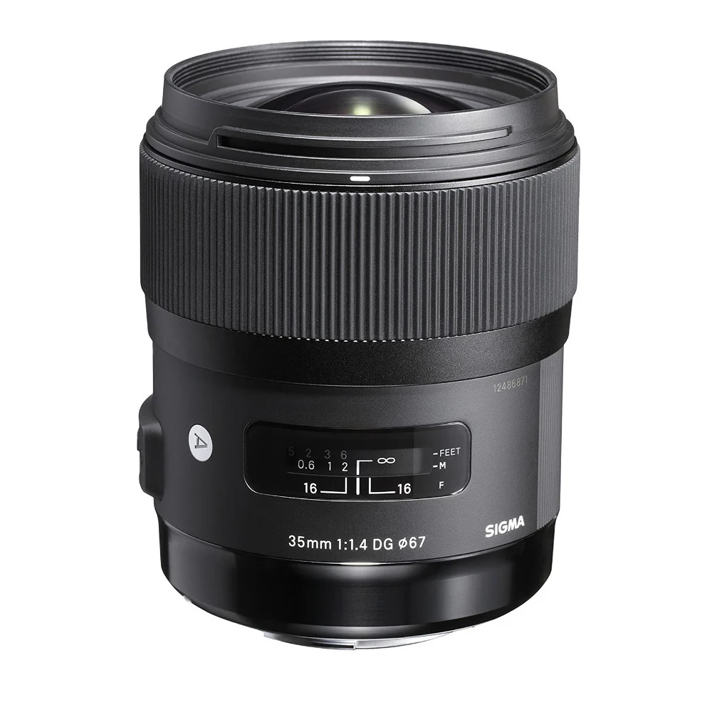 Sigma 35mm f/1.4 DG HSM ART Lens for Canon EF with USB Dock AND 64GB Extreme PRO SD Card Bundle - Image 2