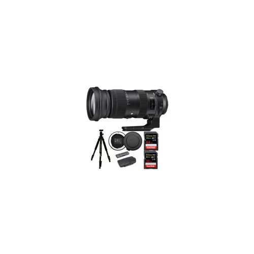 Sigma 60-600mm f/4.5-6.3 DG OS HSM Sports Lens for Nikon Bundle - Image 3