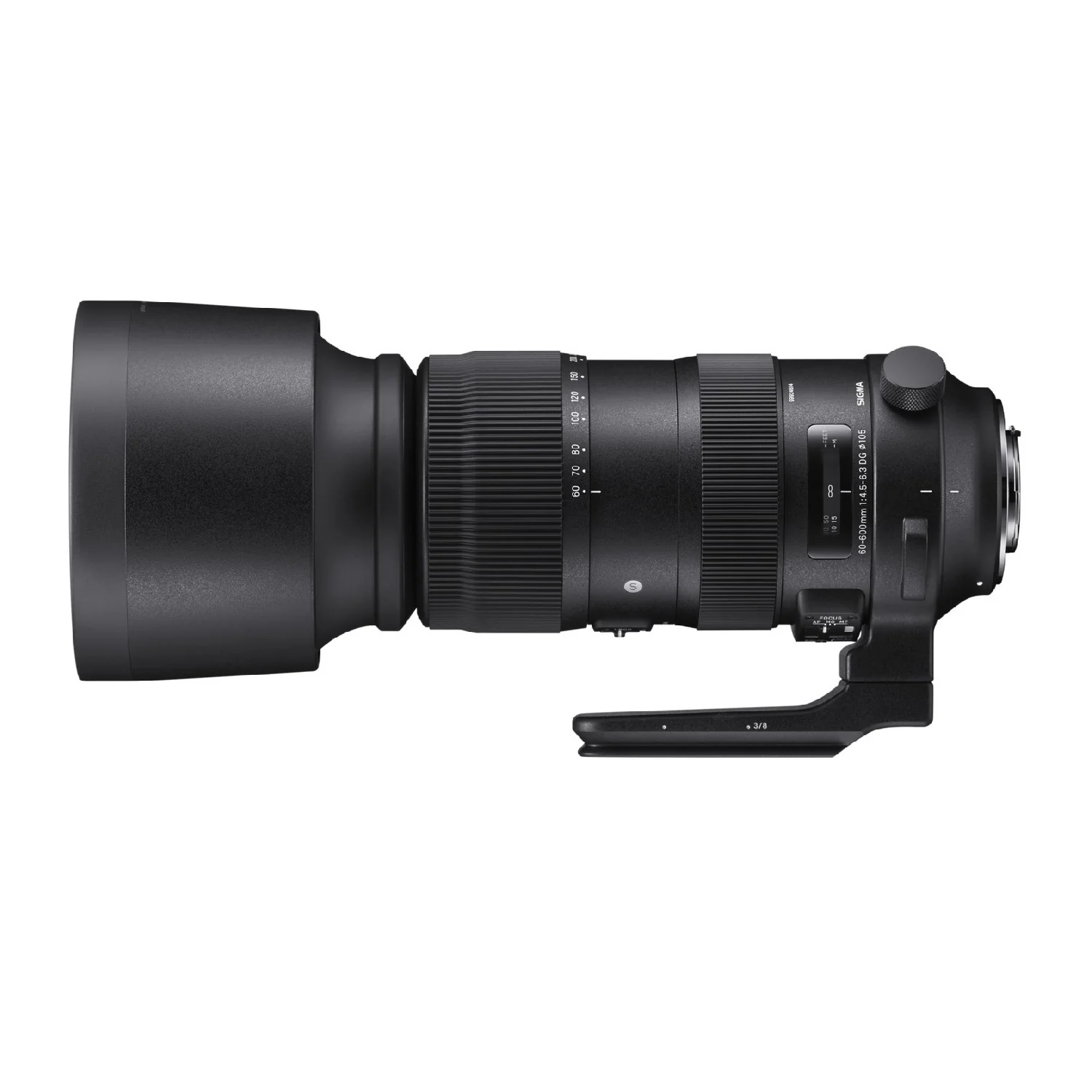 Sigma 60-600mm f/4.5-6.3 DG OS HSM Sports Lens for Nikon with USB Dock, Storage Bundle - Image 8
