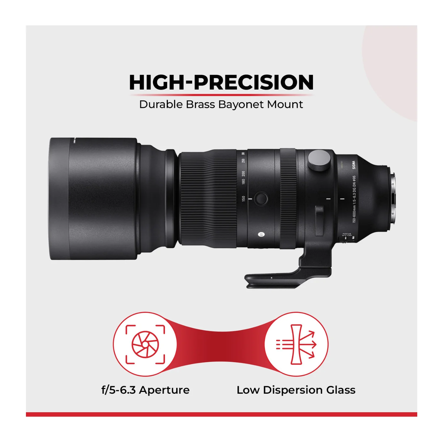 Sigma 150-600mm f/5-6.3 DG DN OS Sports Zoom Lens for Sony E with 1TB Hard Drive and 64GB SD Card - Image 2
