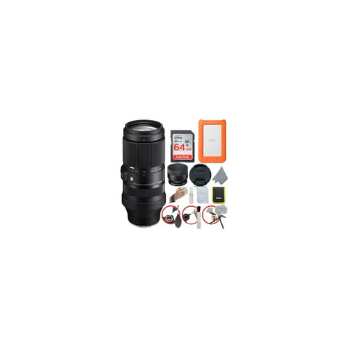 Sigma 100-400mm f/5-6.3 DG DN OS Lens for Sony E-Mount and 1TB HDD Bundle - Image 3