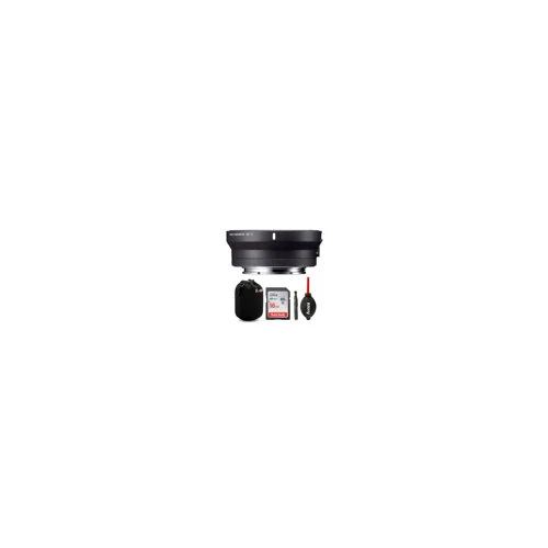 Sigma MC-11 Lens Mount Converter (Canon EF to Sony E-Mount) with 16GB SD Card and Accessory Bundle - Image 4