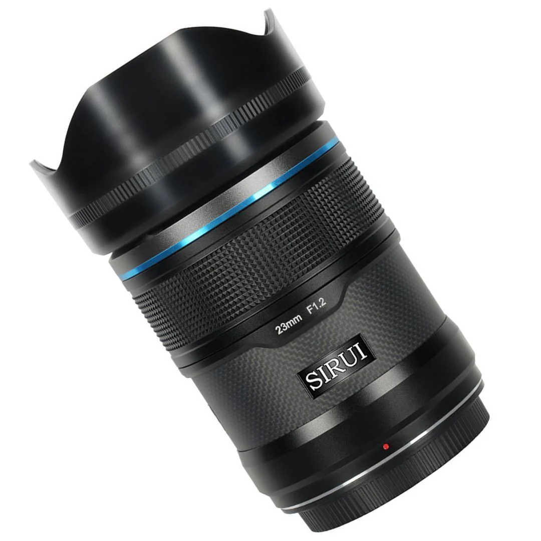 SIRUI Sniper Series 23mm F1.2 APS-C Autofocus Lens (E Mount, Black, Carbon Fiber) - Image 2