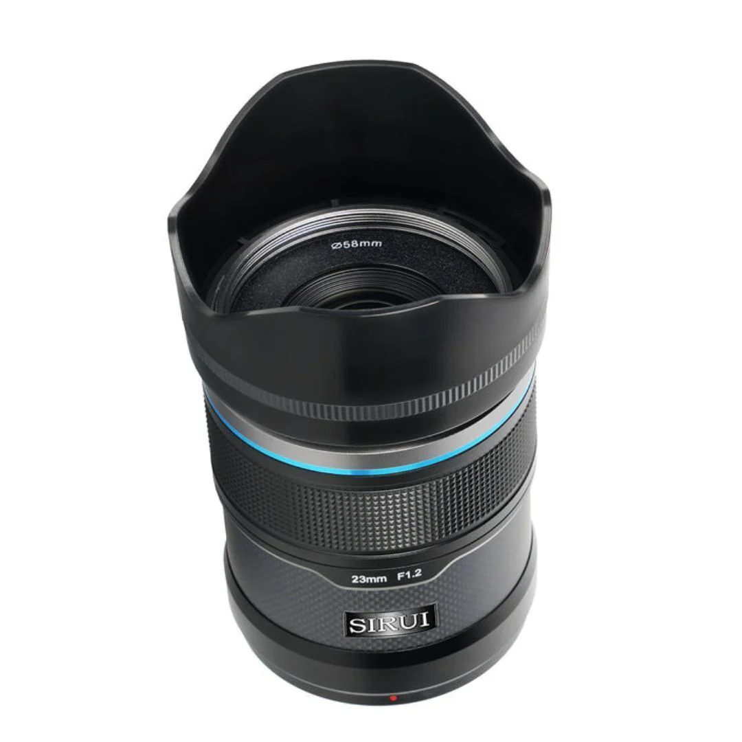 SIRUI Sniper Series 23mm F1.2 APS-C Autofocus Lens (Z Mount, Black, Carbon Fiber) - Image 3