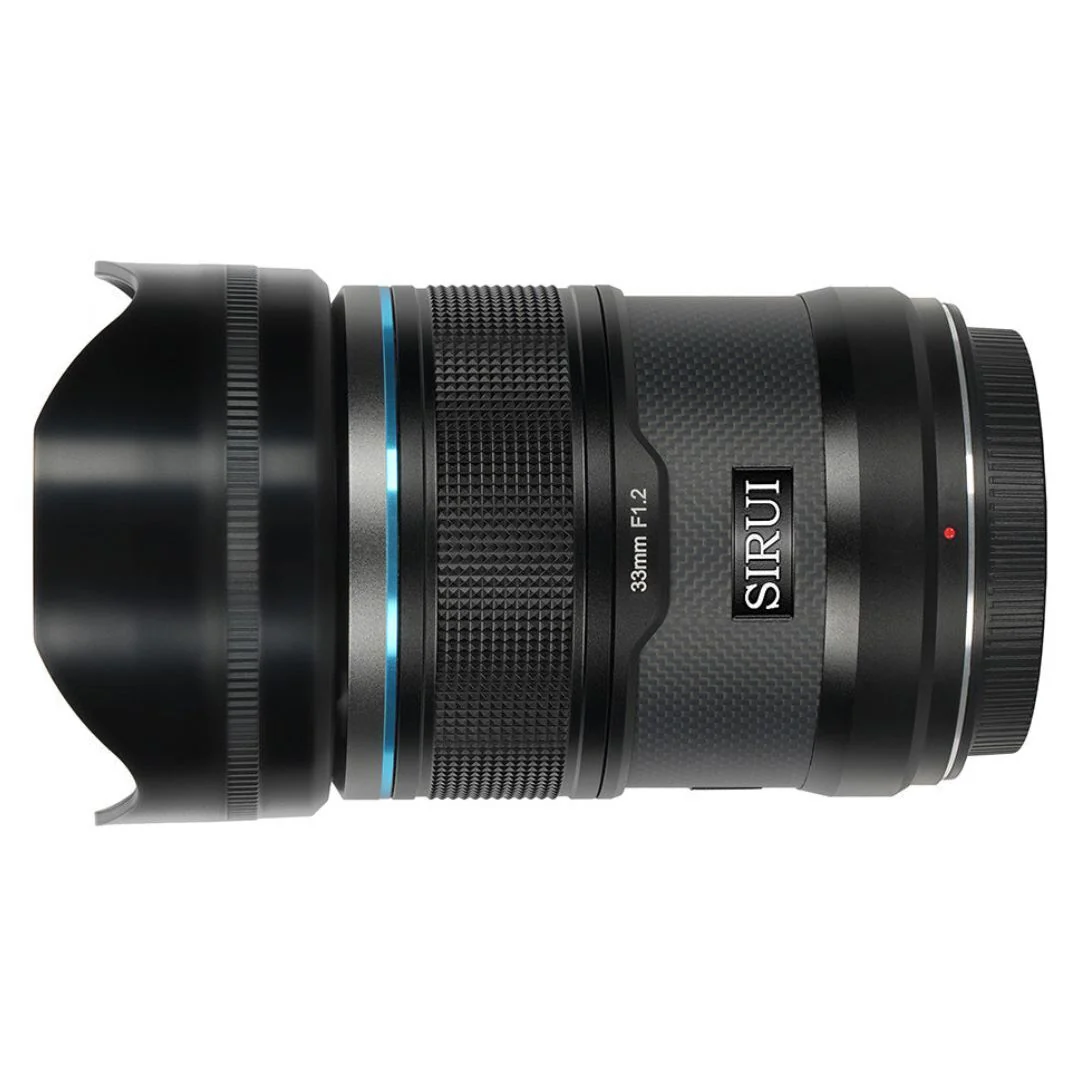 SIRUI Sniper Series 33mm F1.2 APS-C Autofocus Lens (X Mount, Black, Carbon Fiber) - Image 4