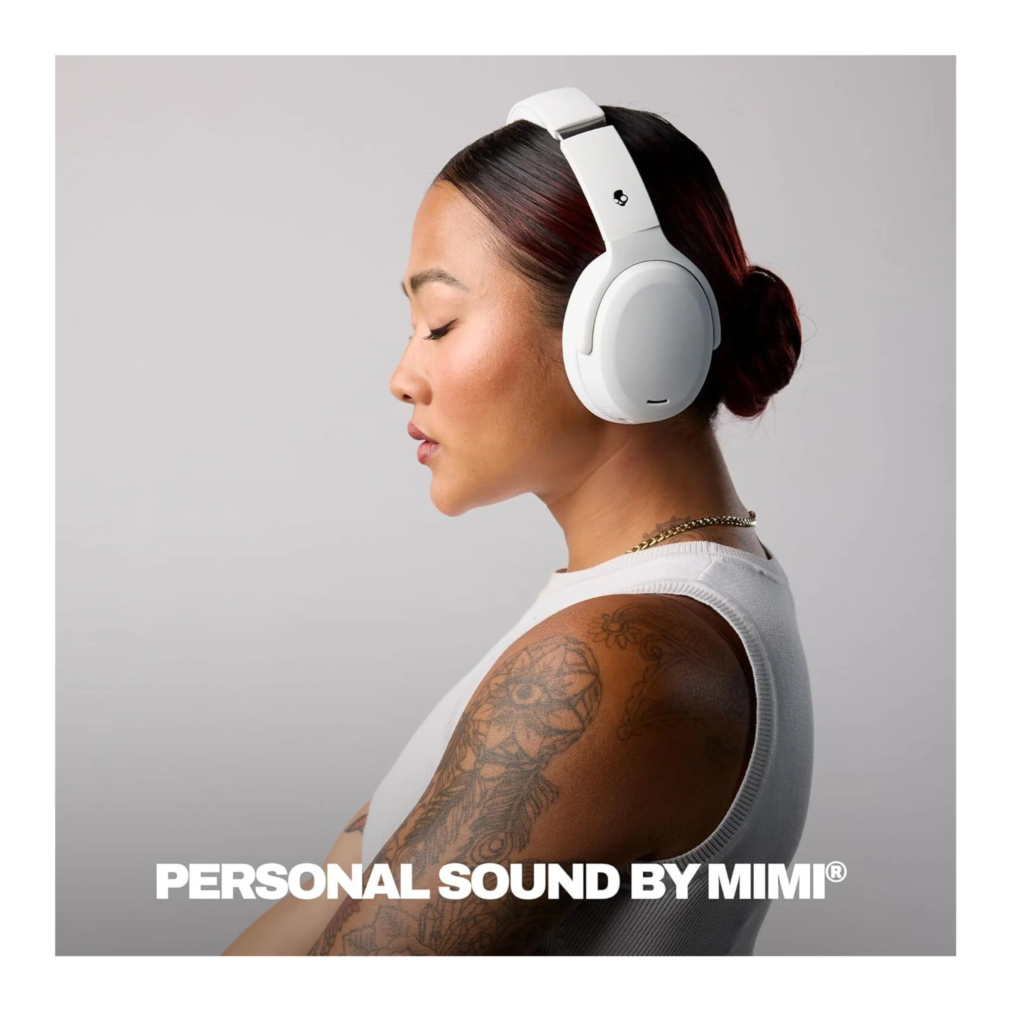 Skullcandy Crusher ANC 2 Sensory Bass Headphones (Bone Orange Glow) - Image 6