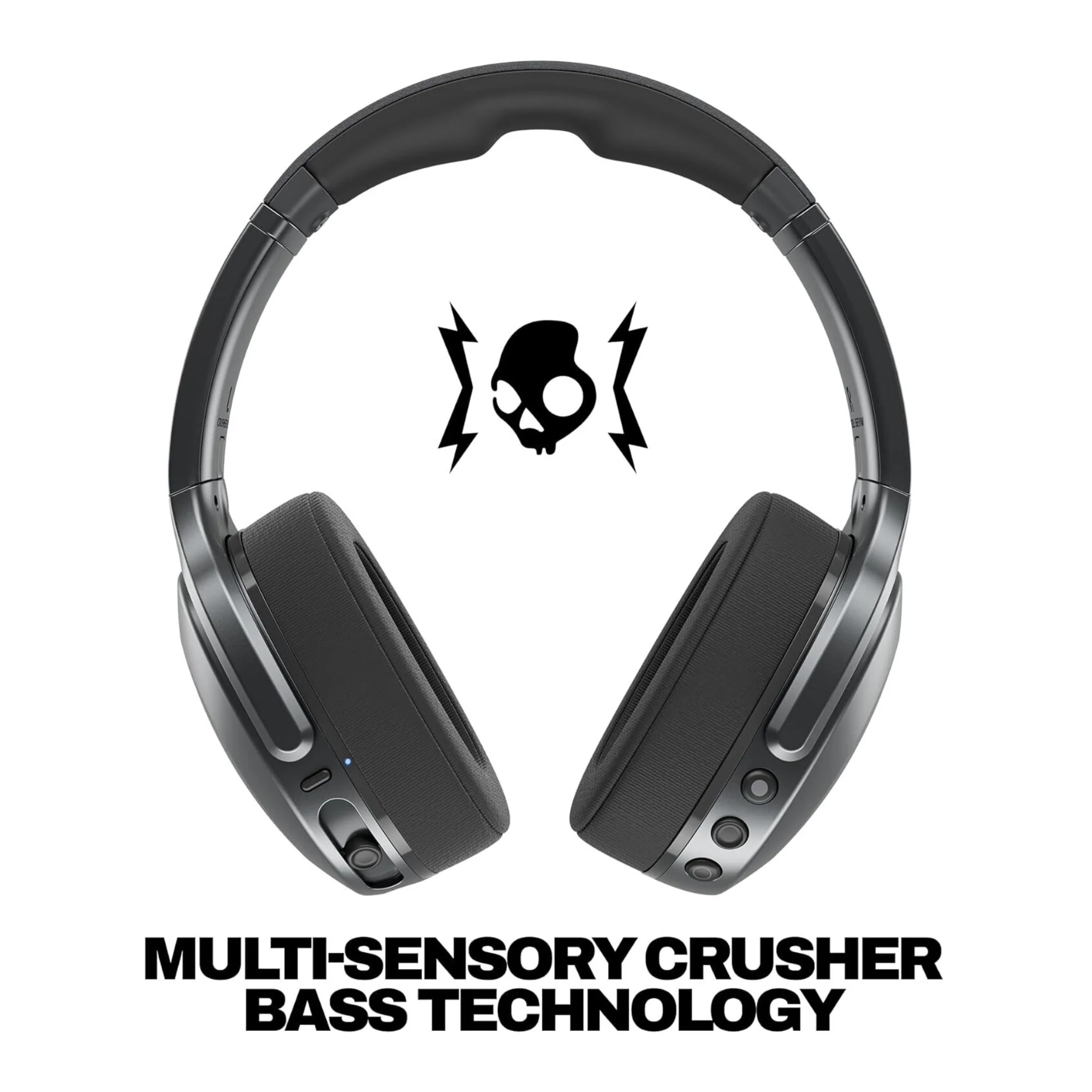 Skullcandy Crusher 540 Active Over-Ear Headphones with Multi-Sensory Bass (Coal) - Image 3