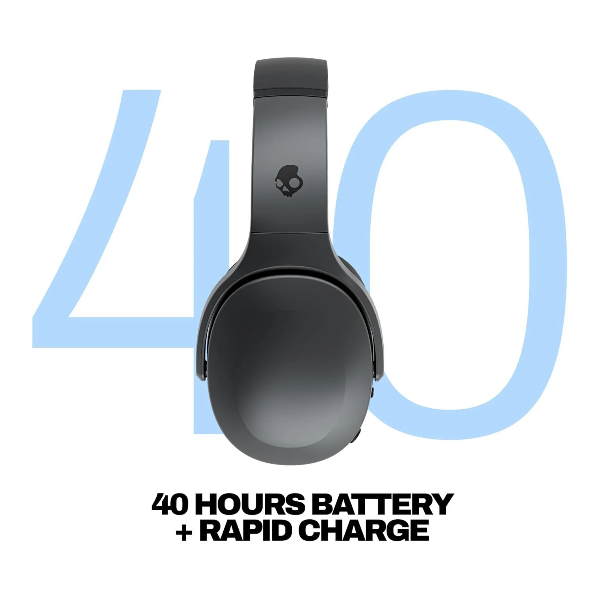 Skullcandy Crusher 540 Active Over-Ear Headphones with Multi-Sensory Bass (Coal) - Image 4
